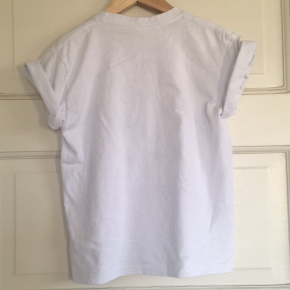 White Shirt with Pirate Skull Design - Picture 2 of 8